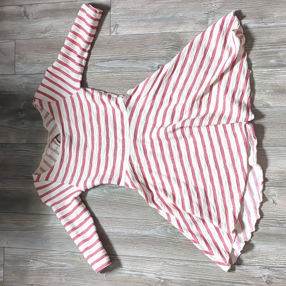 Free People All I Want is You Striped Knit Dress XS